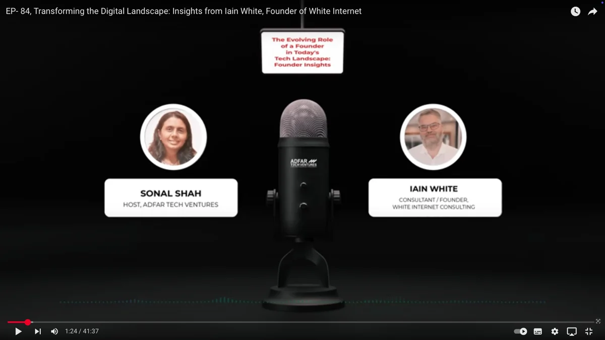 Iain White - Adfar Tech Podcast